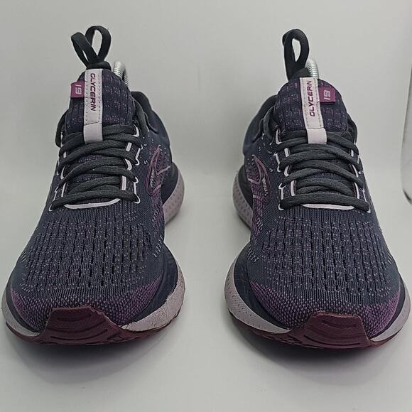 Brooks Glycerin 19 Ombre Violet Lavender Womens 8 Medium B Running Shoes - Picture 2 of 8
